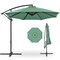 Best Choice Products 10ft Offset Hanging Outdoor Market Patio Umbrella w/ Easy Tilt Adjustment
